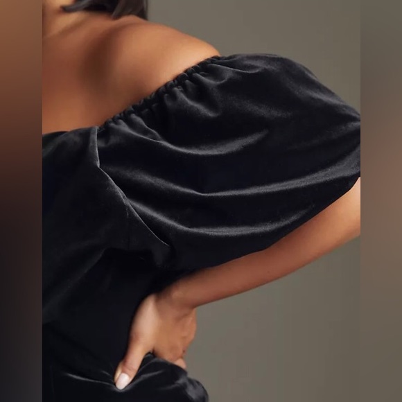 Anthropologie - Hutch Velvet Off The Shoulder Corset Top - NWT - Picture 3 of 7